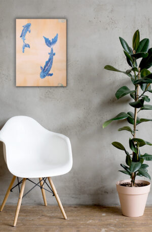 Silver Moon Koi